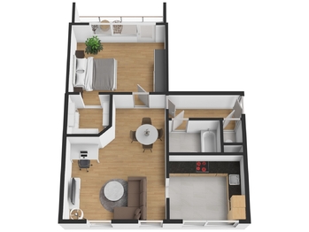 Pronájem bytu 2+1 v osobním vlastnictví 62 m², Rokycany