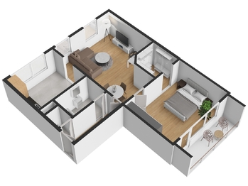 Pronájem bytu 2+1 v osobním vlastnictví 62 m², Rokycany