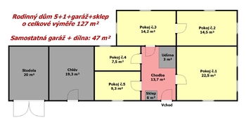 Prodej domu 127 m², Úhřetická Lhota