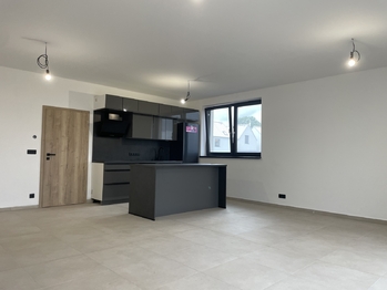Kuchyň propojená s obývacím pokojem - Pronájem domu 135 m², Otovice