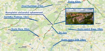 Pronájem bytu 3+1 v osobním vlastnictví 87 m², Dobříš