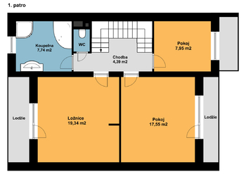 Pronájem domu 150 m², Praha 10 - Lipany