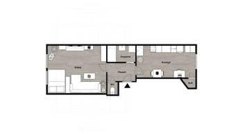 Pronájem bytu 1+1 v osobním vlastnictví 45 m², Plzeň