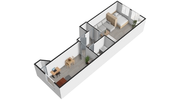 Pronájem bytu 1+1 v osobním vlastnictví 45 m², Plzeň