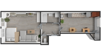 Pronájem bytu 1+1 v osobním vlastnictví 45 m², Plzeň