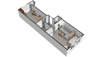 Pronájem bytu 1+1 v osobním vlastnictví 45 m², Plzeň