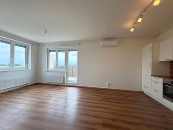 cí pokoj s kuchyňským koutem - Pronájem bytu 3+kk v osobním vlastnictví 75 m², Klecany