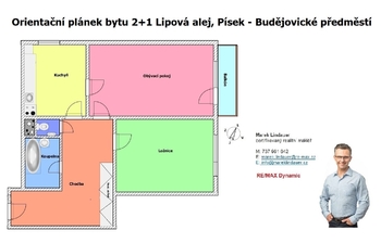 Prodej bytu 2+1 v osobním vlastnictví 76 m², Písek