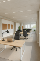 návrh možného vizuálu - Pronájem kancelářských prostor 312 m², Otrokovice