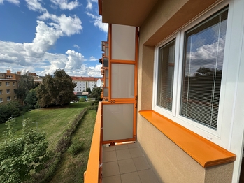 Balkon - Pronájem bytu 3+1 v družstevním vlastnictví 61 m², Teplice