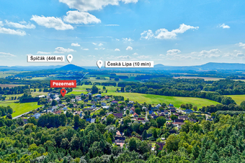 Prodej pozemku 1547 m², Nový Bor
