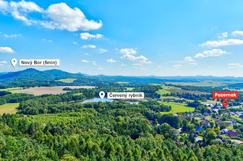 Prodej pozemku 1547 m², Nový Bor