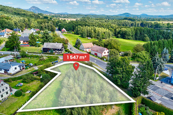 Prodej pozemku 1547 m², Nový Bor