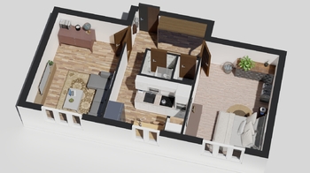 Prodej bytu 2+1 v družstevním vlastnictví 53 m², Ostrava