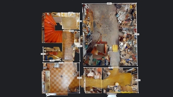 půdorys sklep a garáž - Prodej domu 174 m², Litoměřice