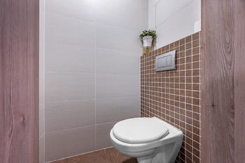 Toaleta - Pronájem bytu 1+kk v osobním vlastnictví 13147 m², Praha 10 - Vršovice