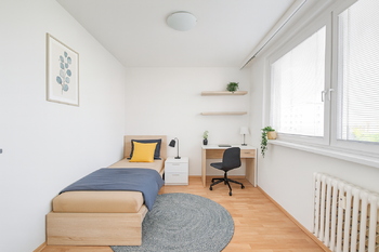 Návrh vybavení - AI - chat GPT  - Pronájem bytu 3+1 v osobním vlastnictví 77 m², Praha 5 - Hlubočepy