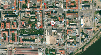 umístění komerčních prostor - Pronájem výrobních prostor 522 m², Praha 7 - Holešovice