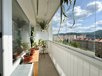 Lodžie - Prodej bytu 3+1 v osobním vlastnictví 78 m², Ústí nad Labem