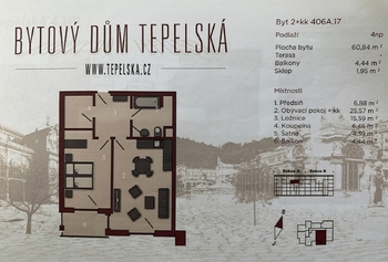 Prodej bytu 2+kk v osobním vlastnictví 59 m², Mariánské Lázně