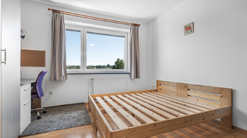 Ložnice bytu - Pronájem bytu 2+kk v osobním vlastnictví 55 m², Říčany