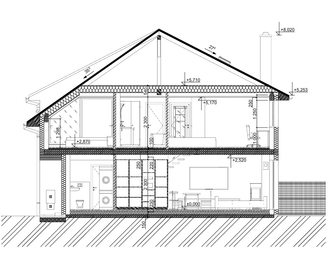 Rez domu - Prodej domu 92 m², Měnín