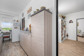 Kuchyň - Prodej bytu 3+1 v osobním vlastnictví 78 m², České Budějovice