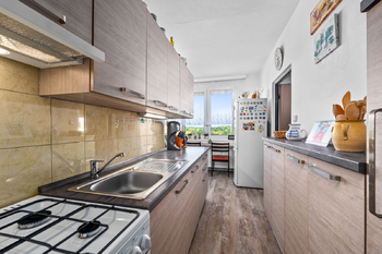 Kuchyň - Prodej bytu 3+1 v osobním vlastnictví 78 m², České Budějovice