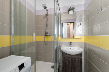 Koupelna  - Prodej bytu 3+1 v osobním vlastnictví 78 m², České Budějovice