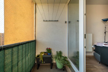 Lodžie - Prodej bytu 3+1 v osobním vlastnictví 78 m², České Budějovice