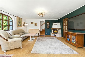 obývací pokoj - Prodej domu 115 m², Struhařov