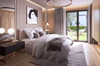 Vizualizace ložnice - Prodej domu 95 m², Hořín