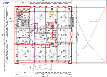 Pronájem kancelářských prostor 19 m², Třebíč