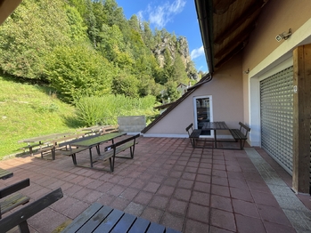 letní terasa - Pronájem restaurace 400 m², Malá Skála