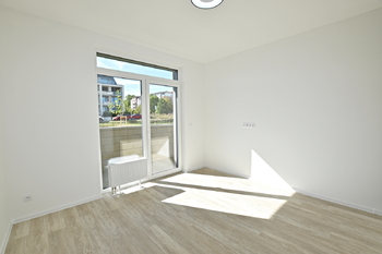 Ložnice + terasa - Pronájem bytu 2+kk v osobním vlastnictví 86 m², České Budějovice