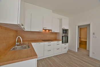 Kuchyň - Pronájem bytu 2+kk v osobním vlastnictví 86 m², České Budějovice