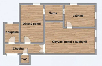 Pronájem bytu 3+kk v osobním vlastnictví 90 m², Plzeň