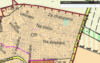 Prodej pozemku 705 m², Praha 5 - Lochkov