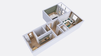 Pronájem bytu 2+1 v osobním vlastnictví 55 m², Šumperk