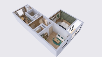 Pronájem bytu 2+1 v osobním vlastnictví 55 m², Šumperk