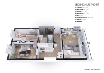 Prodej bytu 3+1 v osobním vlastnictví 76 m², Kutná Hora