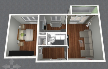 Pronájem bytu 2+1 v osobním vlastnictví 57 m², Ostrava