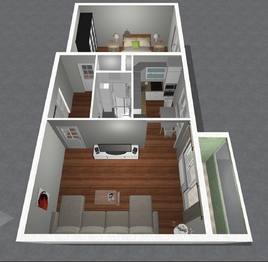 Pronájem bytu 2+1 v osobním vlastnictví 57 m², Ostrava