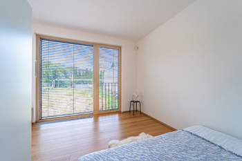 Ložnice - Pronájem bytu 1+kk v osobním vlastnictví 41 m², Praha 6 - Dejvice