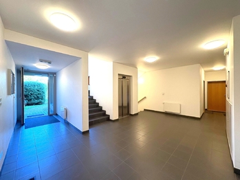 Společné prostory domu - Pronájem bytu 3+kk v osobním vlastnictví 85 m², Praha 9 - Hostavice