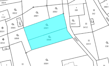 Prodej pozemku 1086 m², Krásná Lípa