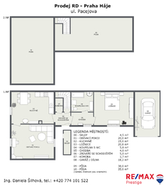 Prodej domu 72 m², Praha 4 - Háje
