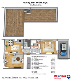 Prodej domu 72 m², Praha 4 - Háje
