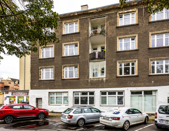 Okna bytu - Pronájem bytu 2+kk v osobním vlastnictví 48 m², Ústí nad Labem