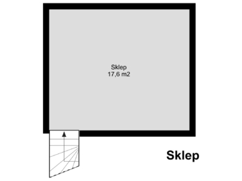 sklep 2D - Prodej domu 90 m², Třebenice